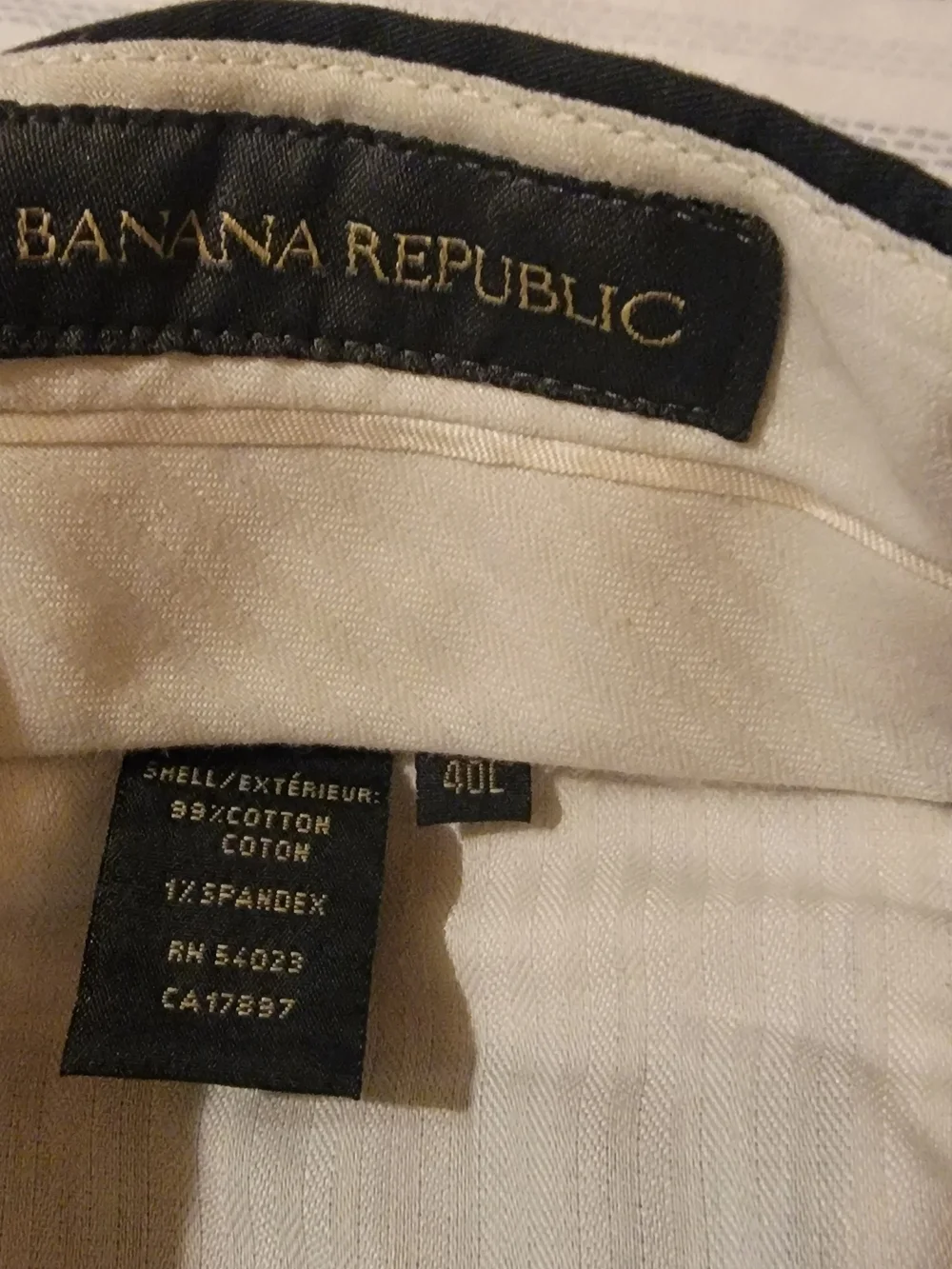 Banana Republic Black Dress Pants - Tailored Straight